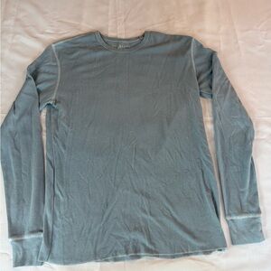 STATE Light Blue Long Sleeve Men's Tee